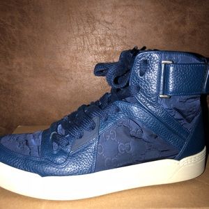 Gucci hightop “gucissima” sneakers (fit l10/10.5)